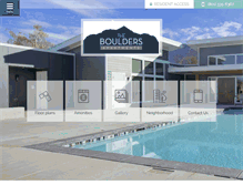 Tablet Screenshot of boulders-apts.com